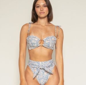 Montce Blue Paisley Bikini bottoms